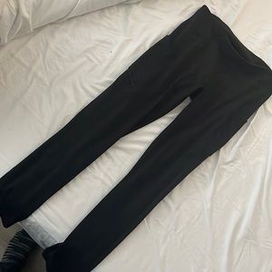size 8 fast and free high rise lululemons